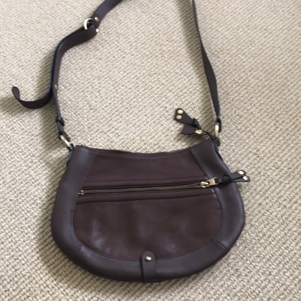 London Fog leather crossbody